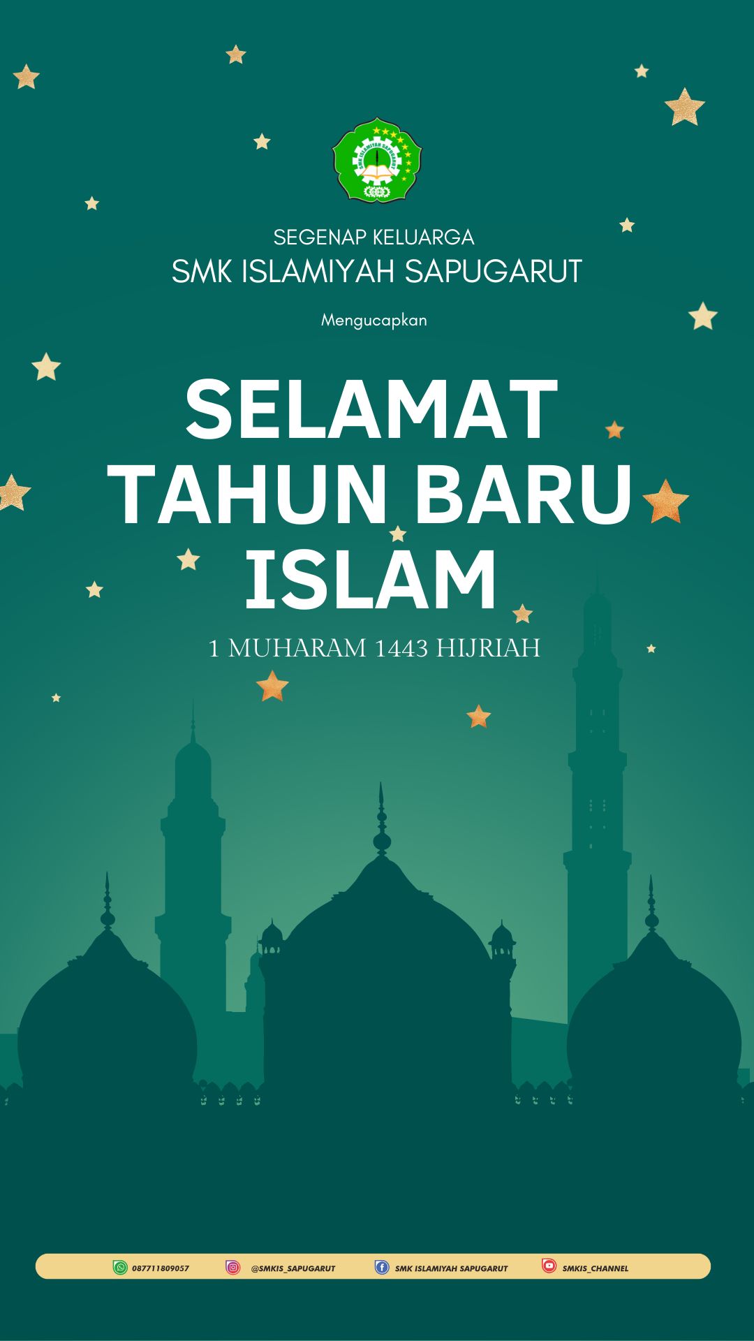 Selamat Tahun Baru Islam 1 Muharam 1443 H